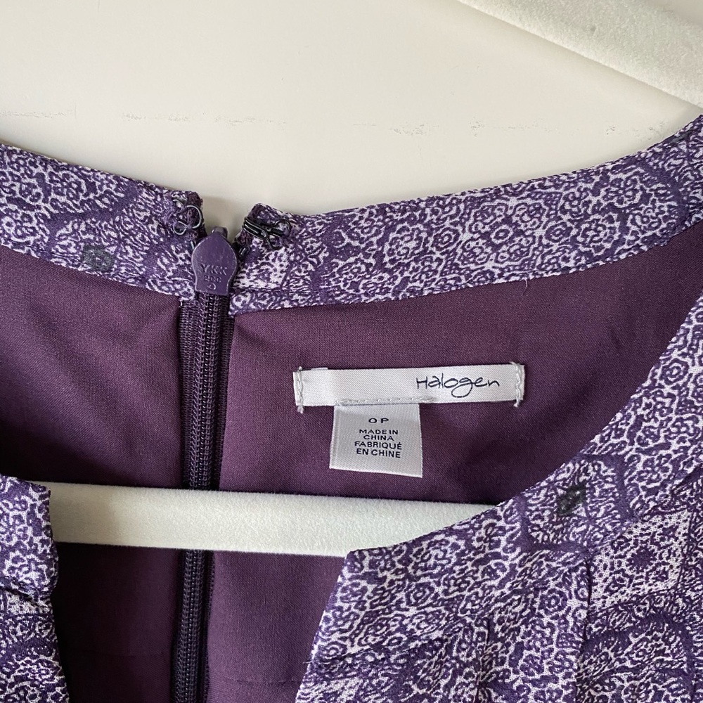 Halogen Purple Dress - Picture 4 of 4